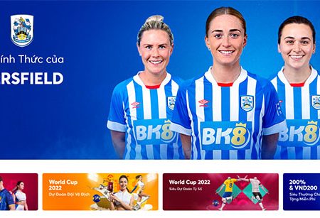 BK8 nhà tài trợ chính thức cho đội nữ Huddersfield Town